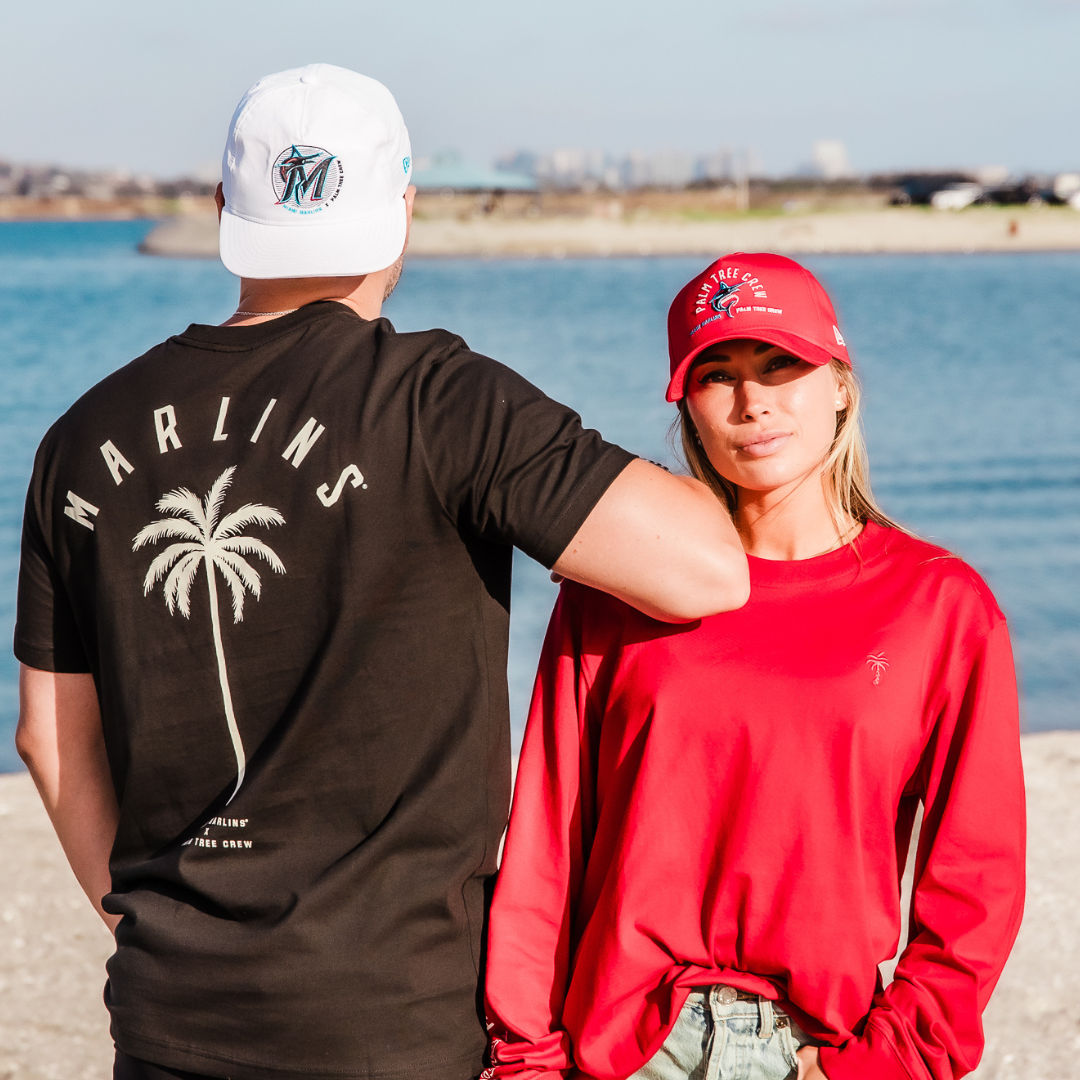 Marlins x PTC Black Tee