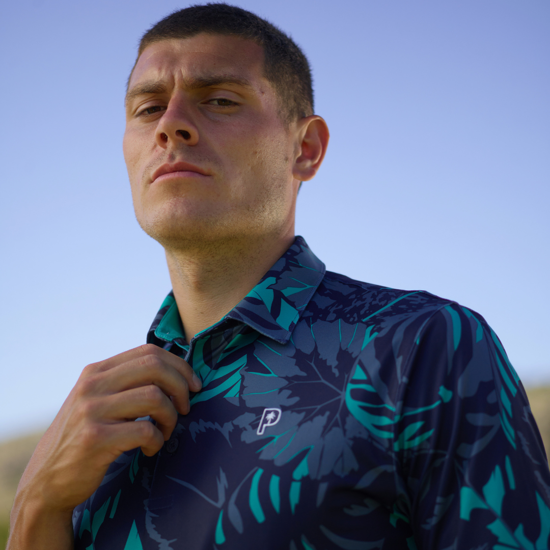 Puma x PTC Palm Glitch Polo