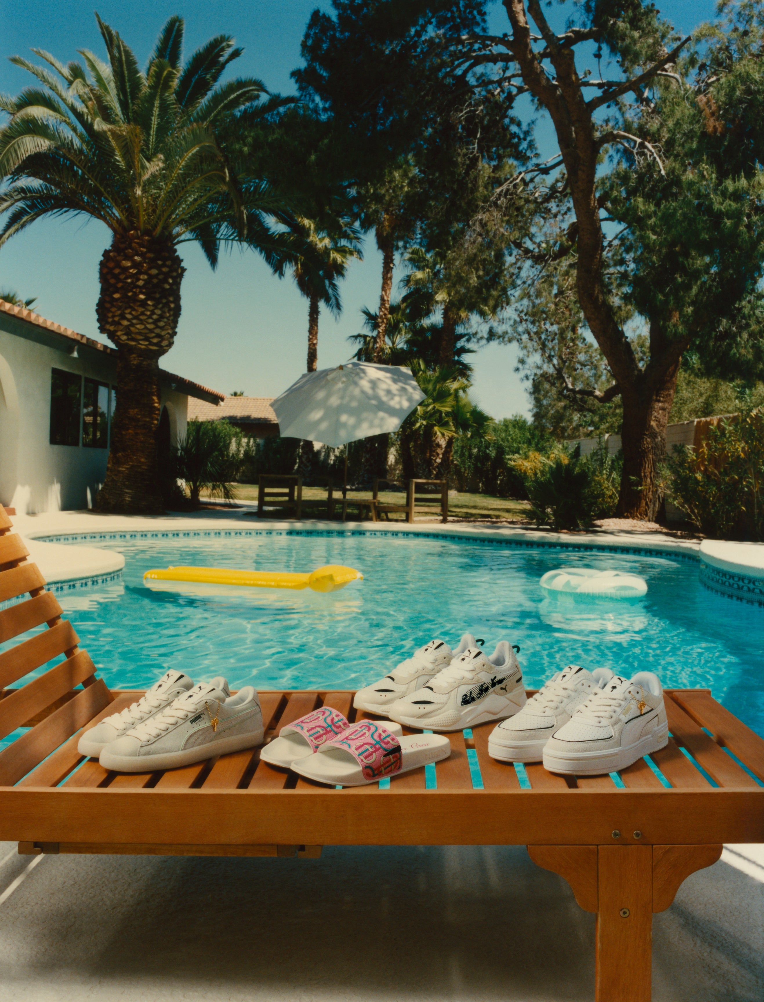 PUMA x PTC Pro White Sneakers