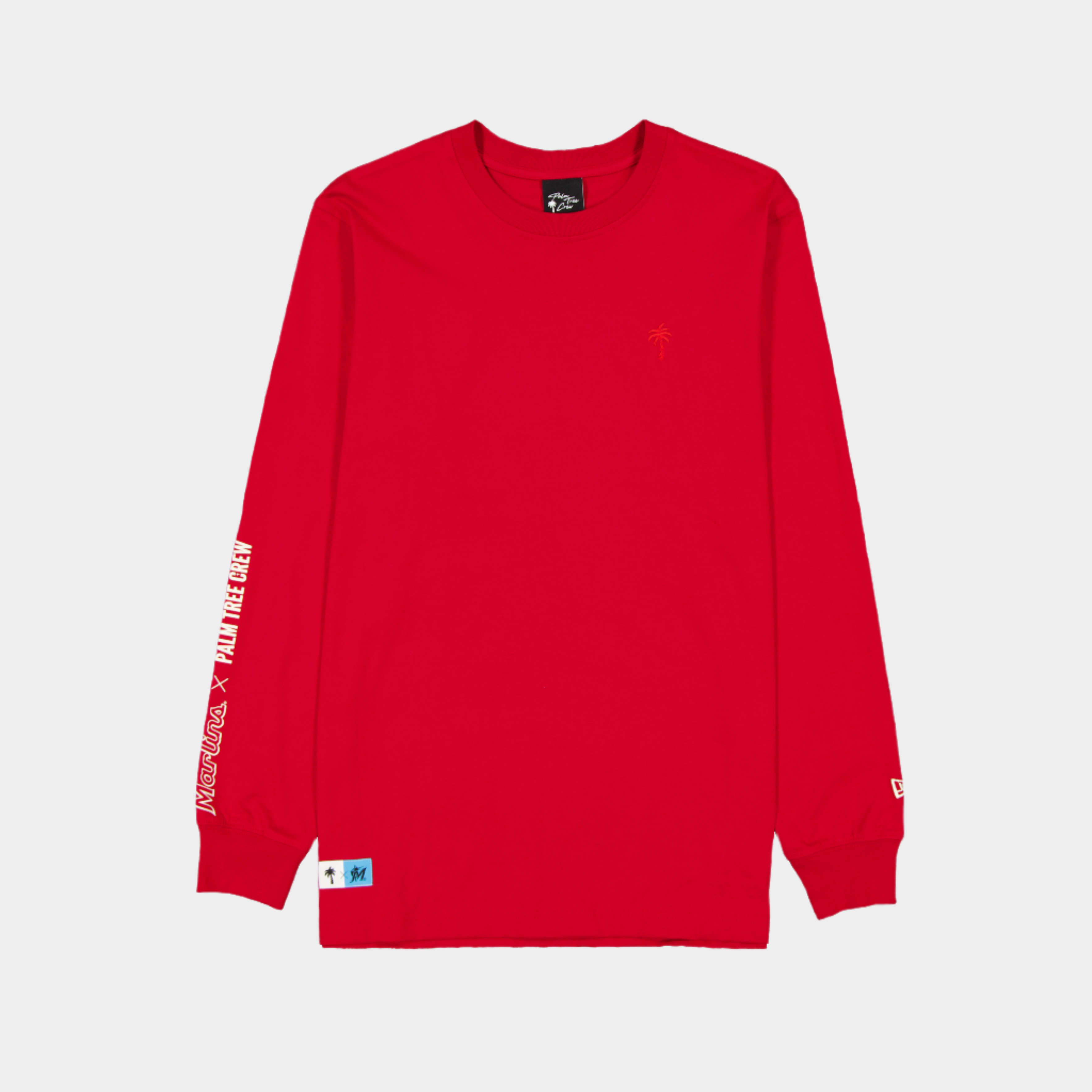 Marlins x PTC Red Long Sleeve