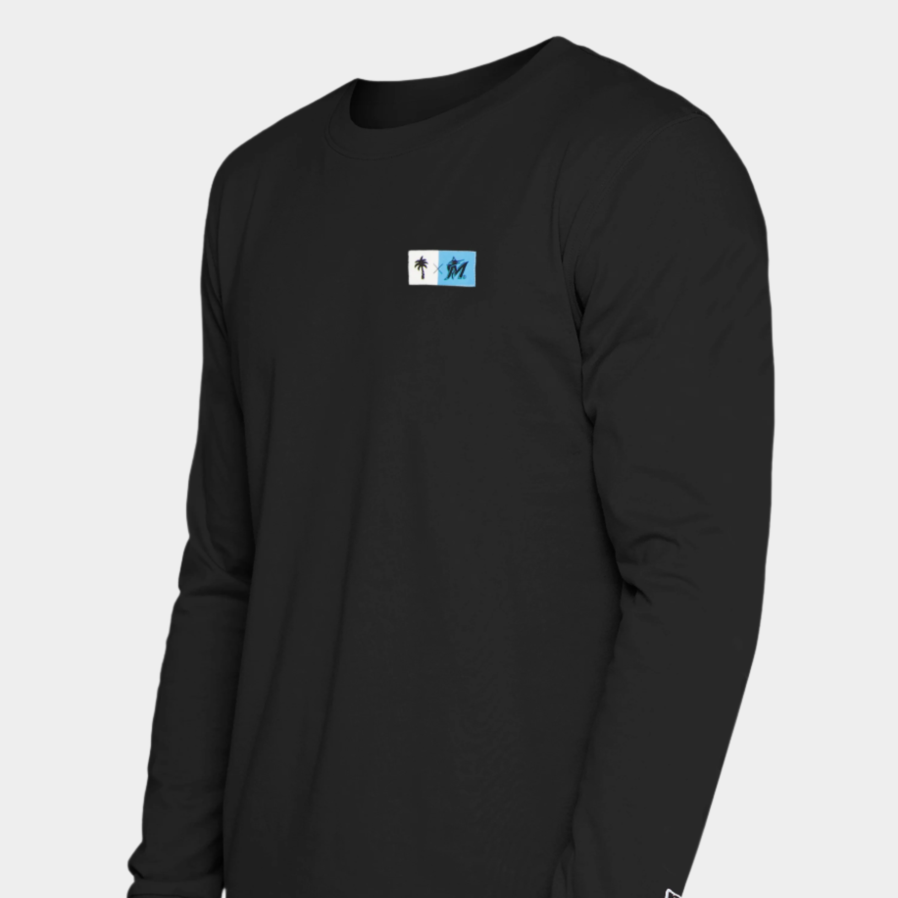 Marlins x PTC Black Long Sleeve