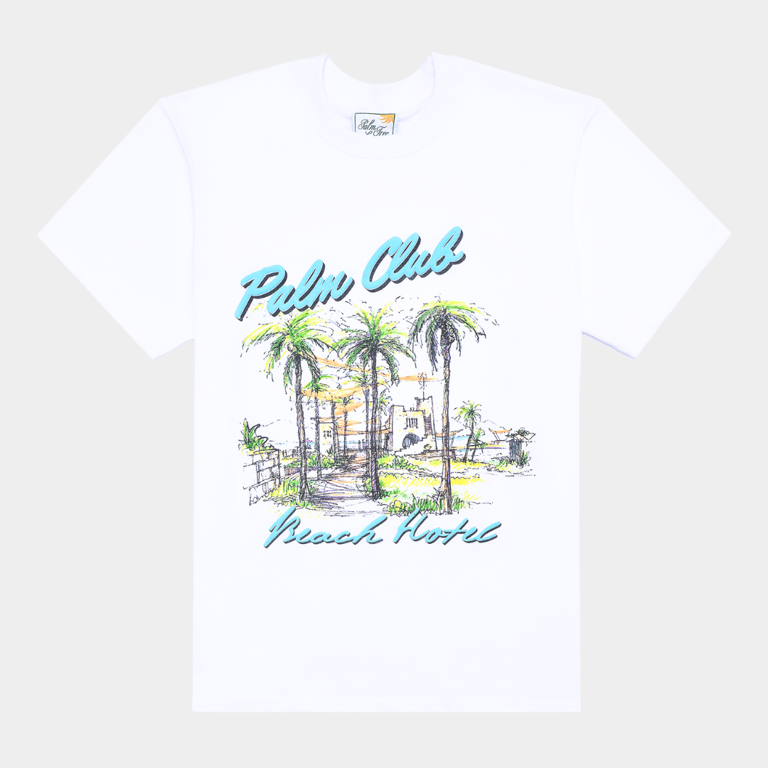Palm Club Beach House Tee