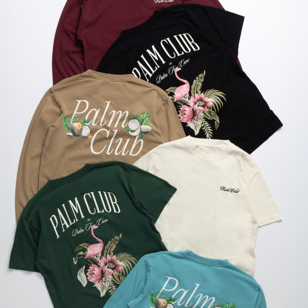 Palm Club Flamingo Tee