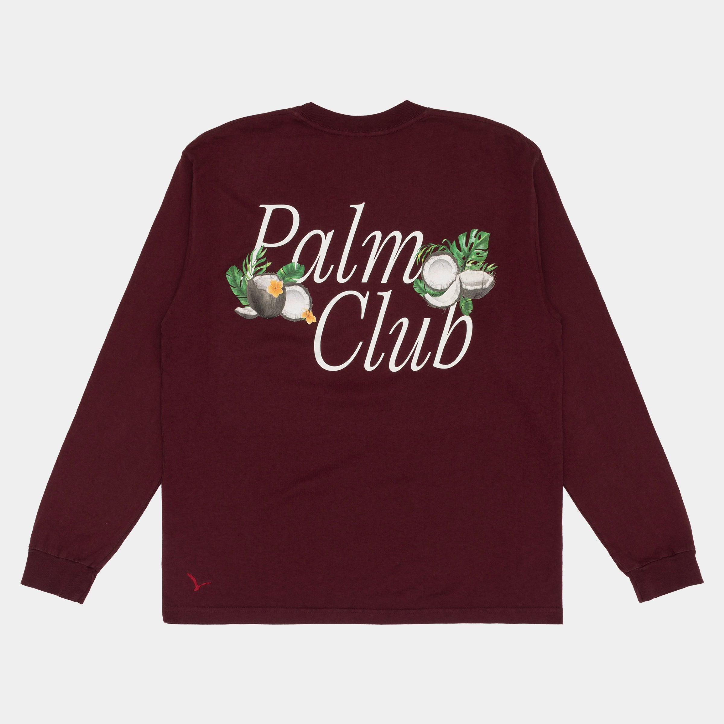 Palm Club Coconut LS Tee