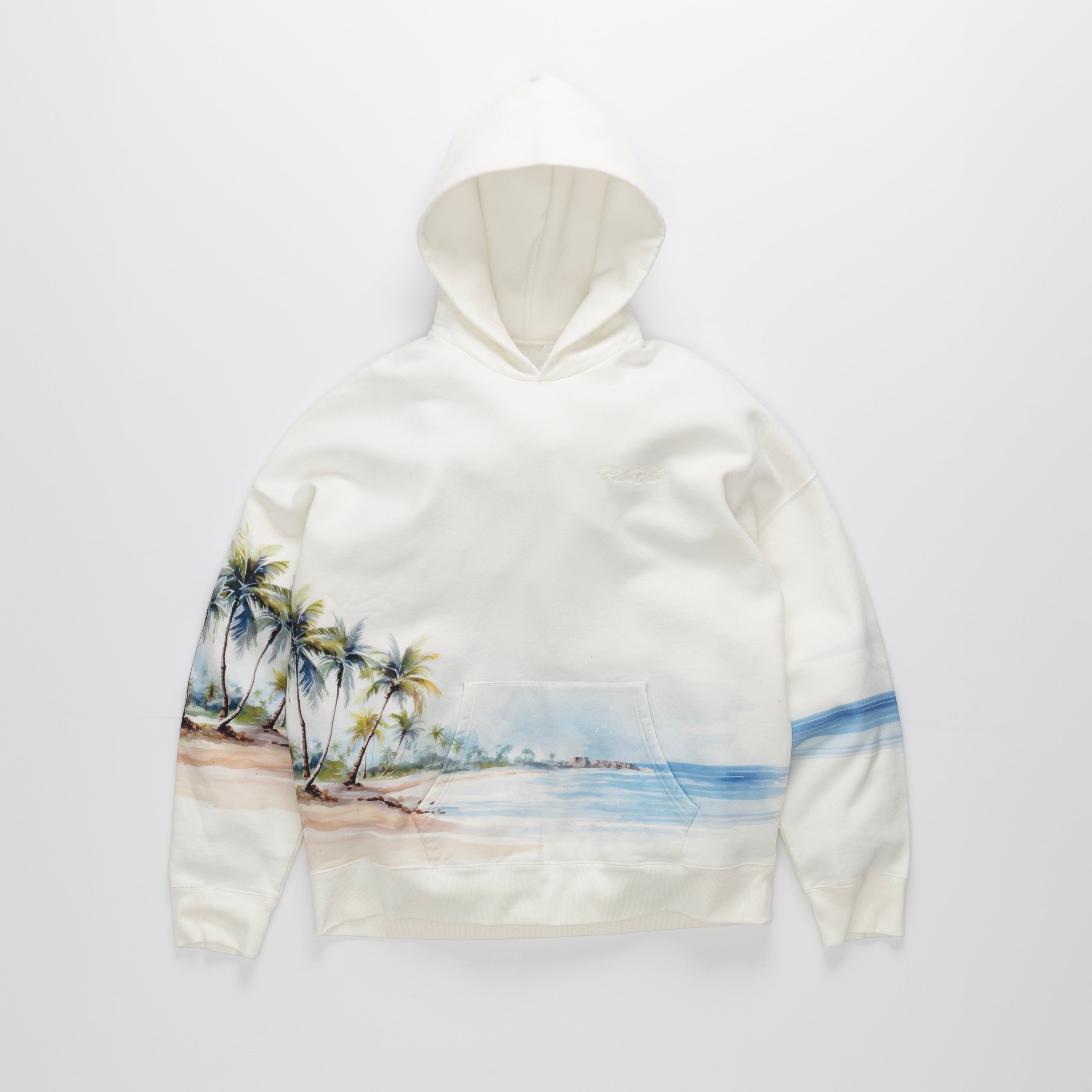 Palm Club Photo Real Hoodie