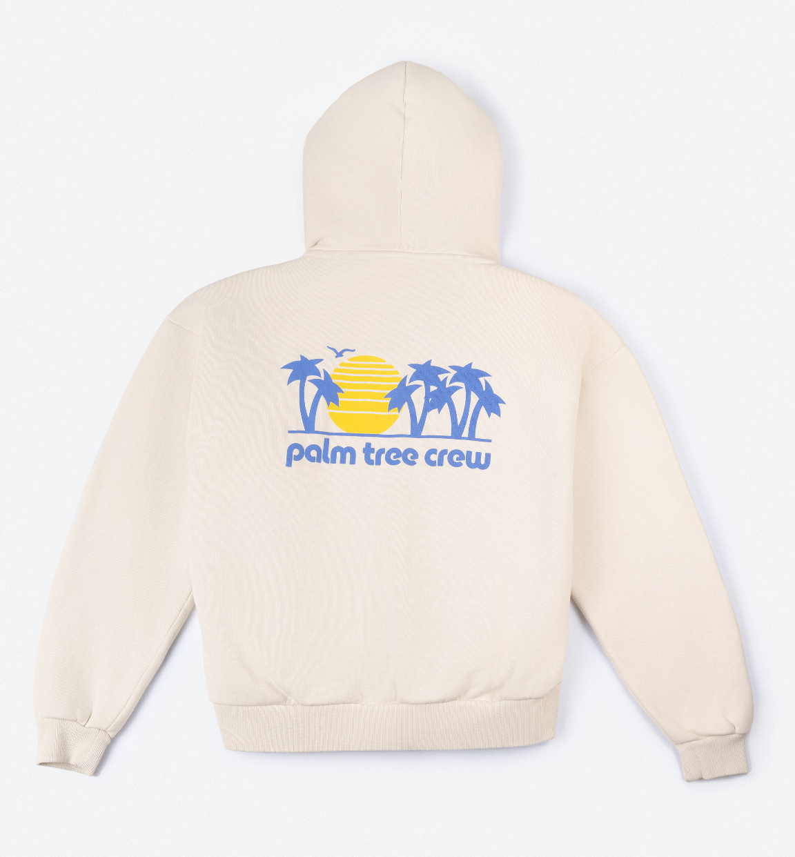 Cream Sunset Zip-Up