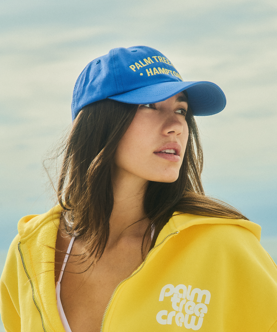 Yellow Crew Zip-Up