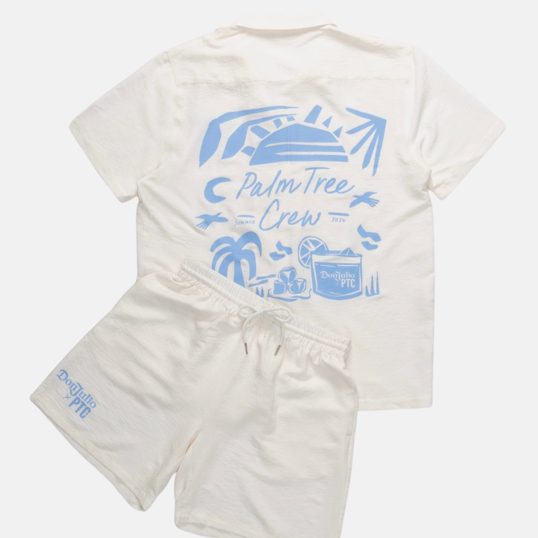 Tequila Don Julio x PTC Linen Shorts