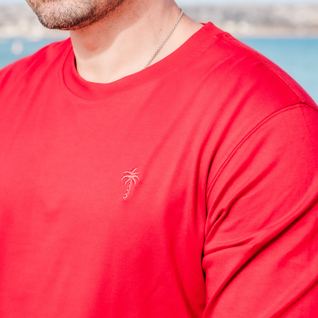 Marlins x PTC Red Long Sleeve