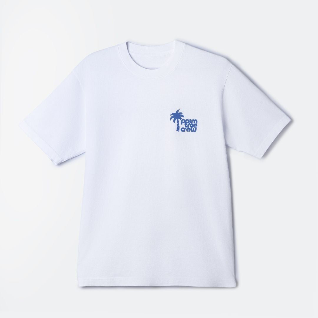 White Crew Tee