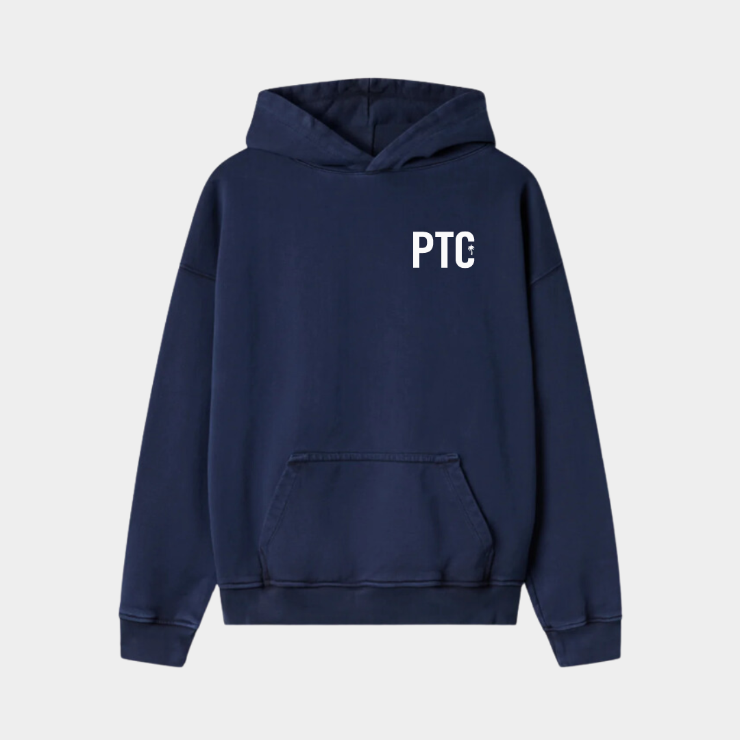 トップス Palm tree sweatshirt / navy Fleece Hoodie