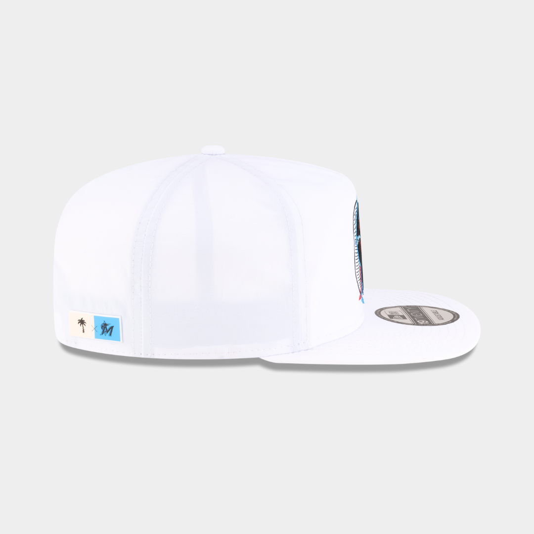 Marlins x PTC White 19TWENTY Adjustable Hat